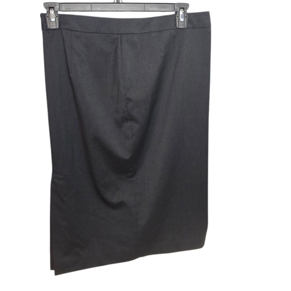 Cabi Voila 430 Bossy Skirt Size 8 Charcoal Fitted Career Office